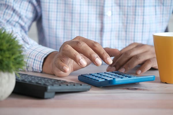Mortgage calculator paperwork